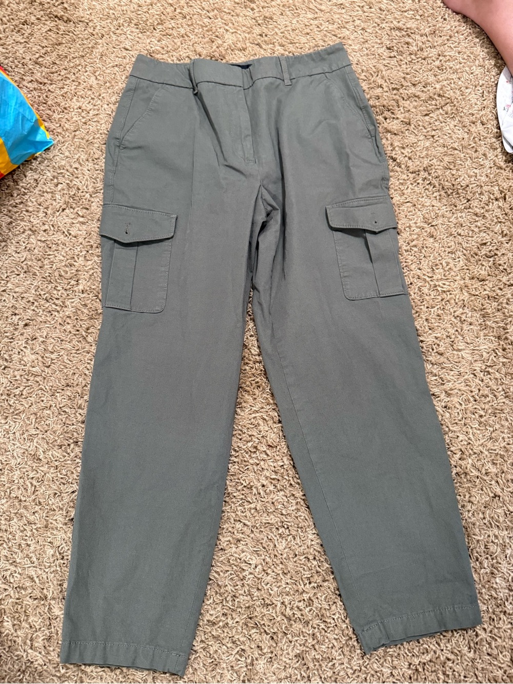 White House Black Market Olive Cargo Pants